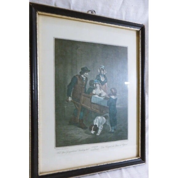 Antique Print - Cries of London- Gingerbread-Francis Wheatley - Vendramini-1820 - Picture 3 of 4